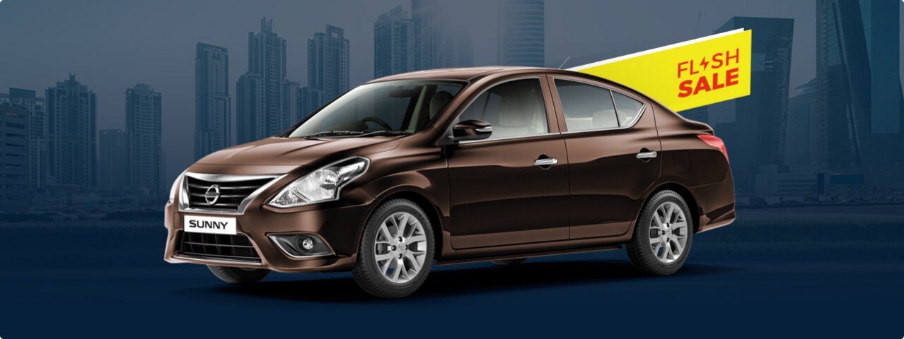 Rent a Nissan Sunny for only AED 49.99 per day